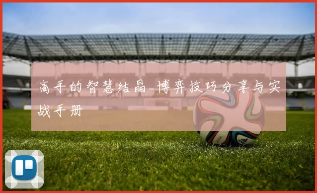 高手的智慧结晶_博弈技巧分享与实战手册